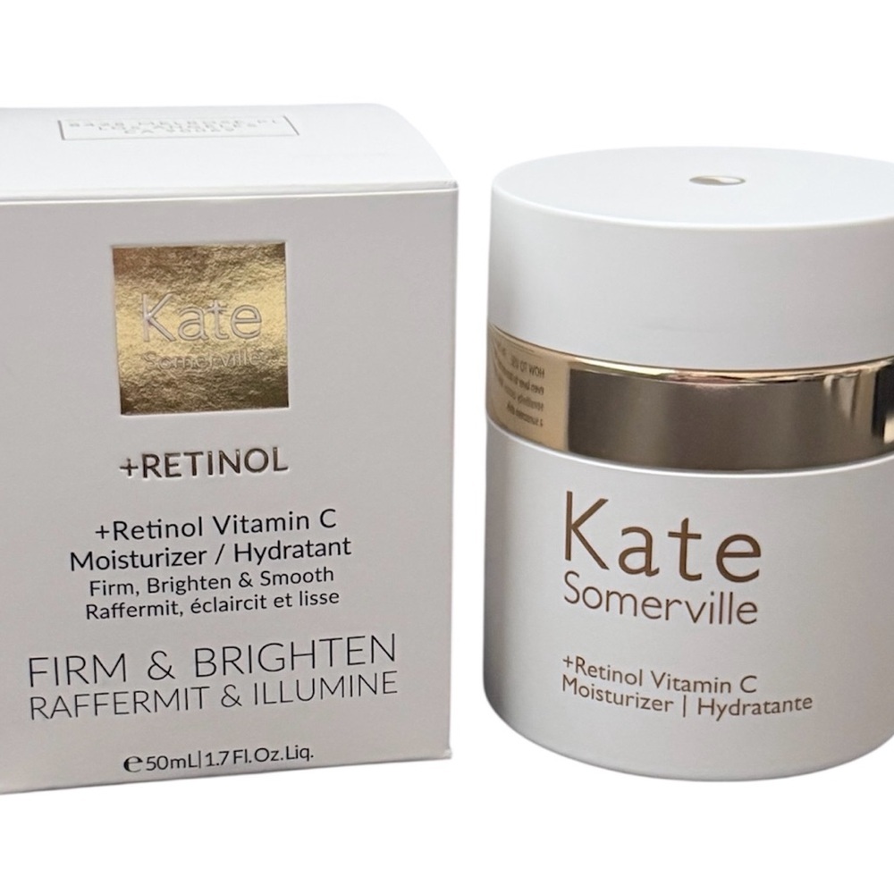 Kate Somerville +Retinol Vitamin C Moisturizer 1.7 oz BNIB Firm & Brighten - Picture 4 of 4